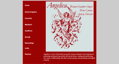 Desktop Screenshot of angelicavoices.org